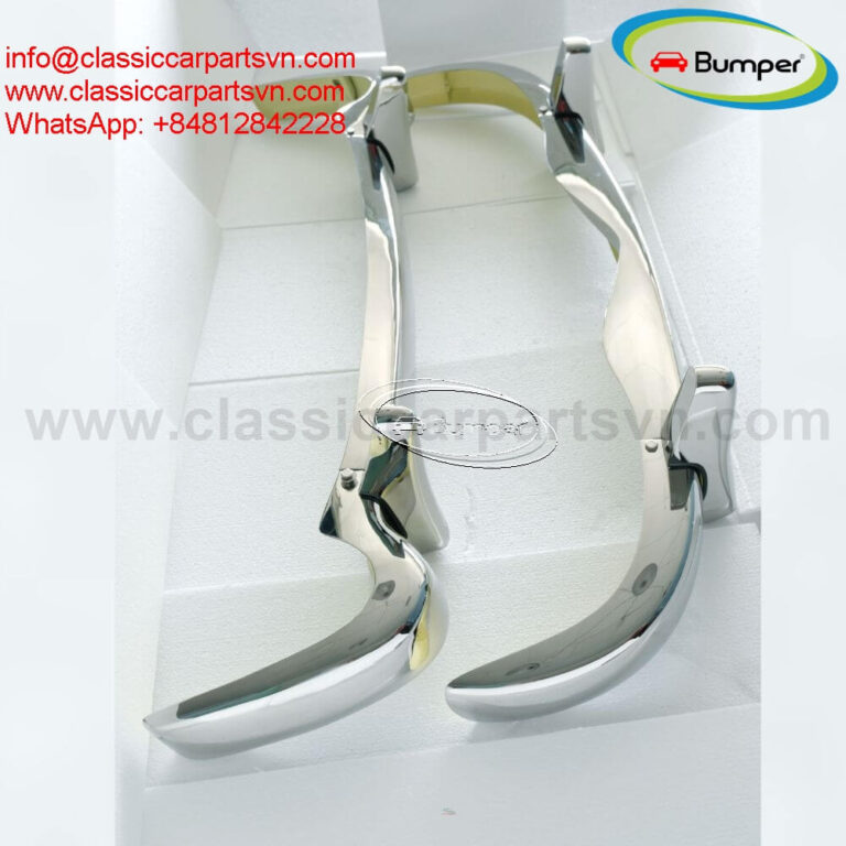 Mercedes Ponton 6-cylind W180 W128 Coupe Cabriolet bumpers (54-60)